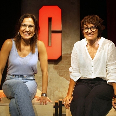 Silvia Abril and Toni Acosta in conversation con Álex Fidalgo