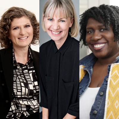 Mary Ann Sieghart, Kate Mosse and Dorothy Koomson talk to Genelle Aldred