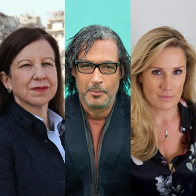 Lyse Doucet, David Olusoga and Sarah Churchwell in conversation with Bronwen Maddox