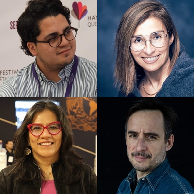 Imanol Martínez, Eva Piquer y Socorro Venegas en conversación con David Marcial Pérez Muñoz
