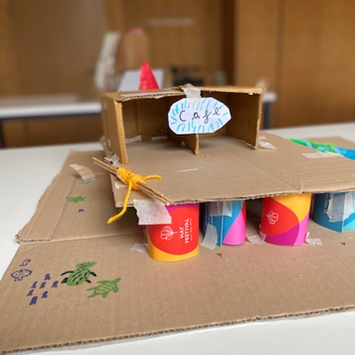 Crafting for Kids: Recycled Architecture