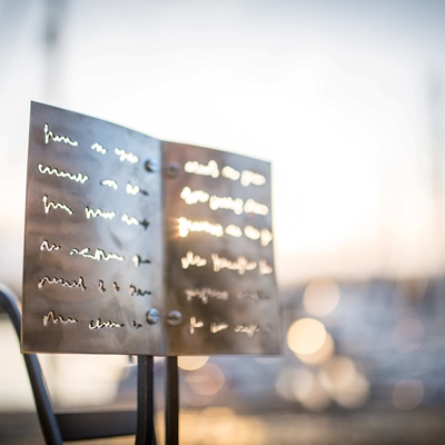 Rachel Dawson, Malachy Owain Edwards, Megan Angharad Hunter and Kandace Siobhan Walker talk to Leusa Llewelyn