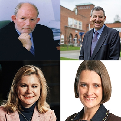 Charles Clarke, Lisa Stansbie, Justine Greening and Rachel Sylvester