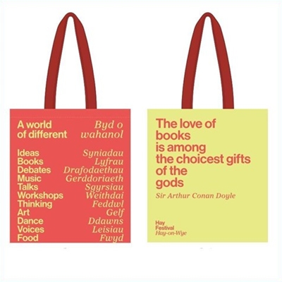 Hay Festival Cotton Tote Bag