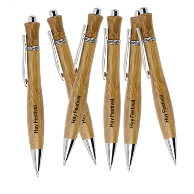 Hay Festival Bamboo Pen