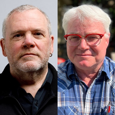 Hugo Burnham and Brendan Canty in conversation with David A. Ensminger