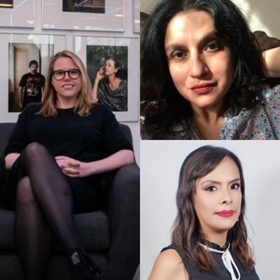 Marie-Pier Lafontaine and Rafia Zakaria in conversation with Nelly Luna