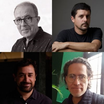Carlos Caamaño, Alejandro Castellote and Dante Trujillo in conversation with Gabriel Ruiz Ortega