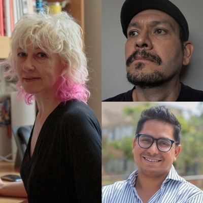 Claire Bishop en conversación con Heiner Valdivia y Fernando Zvietcovich Claire Bishop en conversación con Heiner Valdivia y Fernando Zvietcovich