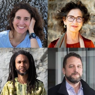 Laura G. de Rivera, Susan Neiman and Boima Tucker in conversation with Eduardo Dargent