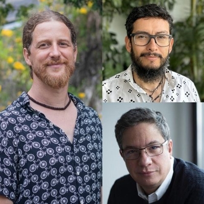 Fabian Drenkhan and Jhan Carlo Espinoza in conversation with Santiago Rojas Fabian Drenkhan and Jhan Carlo Espinoza in conversation with Santiago Rojas