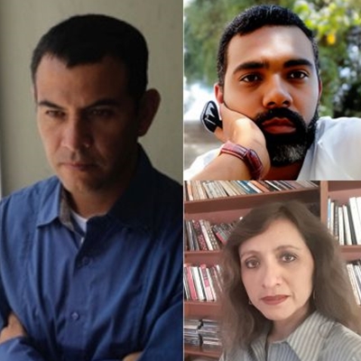 Carlos Enrique Freyre and Enmanuel Grau in conversation with Paola Donaire