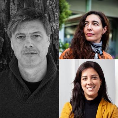 Andrés Barba y Fernanda Trías en conversación con María Gracia Ríos