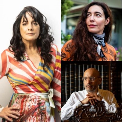 Patricia del Río and Fernanda Trías in conversation with Gustavo Rodríguez