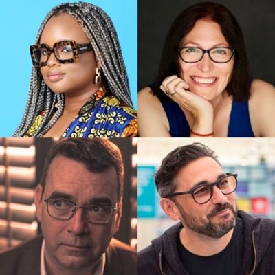 Oyinkan Braithwaite, Natalie Haynes, Mick Herron and Adam Rutherford