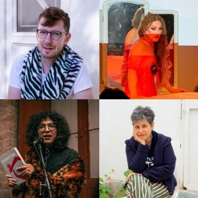 Donat Blum, Germa Machuca, Gabs Gabriel Valdivia and Victoria Guerrero-Peirano