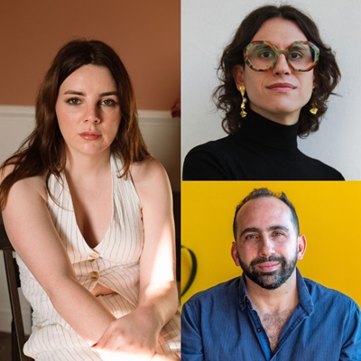 Shon Faye and Fer Rivas in conversation with Giuseppe Caputo