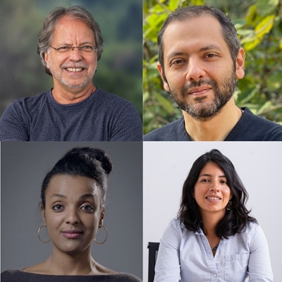 Mia Couto, Omar El Akkad and Nesrine Malik in conversation with Camila Osorio