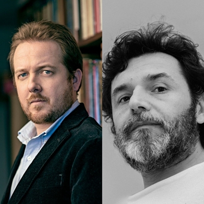 Juan Esteban Constaín in conversation with Pablo Arango