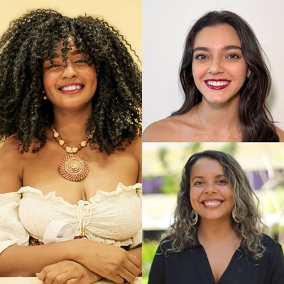 Rosmery Armenteros and Nicole Sánchez Castillo in conversation with Cielo Puello