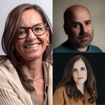 Mónica Acebedo and Javier Peña in conversation with Elisa Guerra