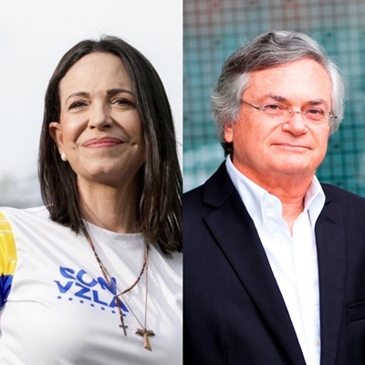 María Corina Machado in conversation with Moisés Naím