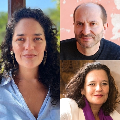 Cristina Bendek and Carlos Granés in conversation with Cristina Fuentes La Roche Cristina Bendek and Carlos Granés in conversation with Cristina Fuentes La Roche