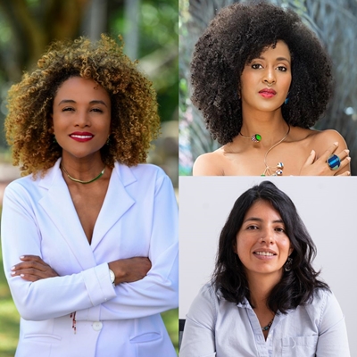 Mábel Lara and Edna Liliana Valencia in conversation with Camila Osorio