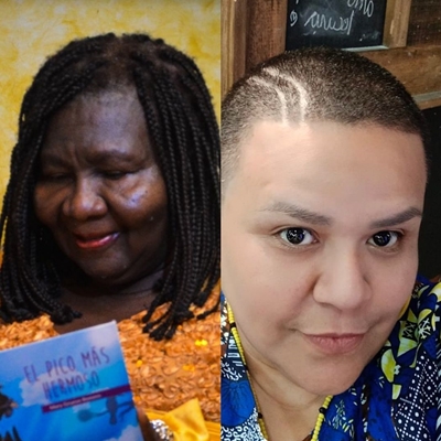 Mary Grueso and Bárbara Muelas in conversation with Mar Ortega