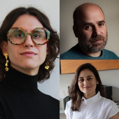 Fer Rivas and Javier Peña in conversation with Alexandra Vives