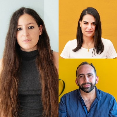 Laura C. Vela and Elvira Liceaga in conversation with Giuseppe Caputo