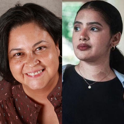 Yeniter Poleo in conversation with Lusdary Martínez