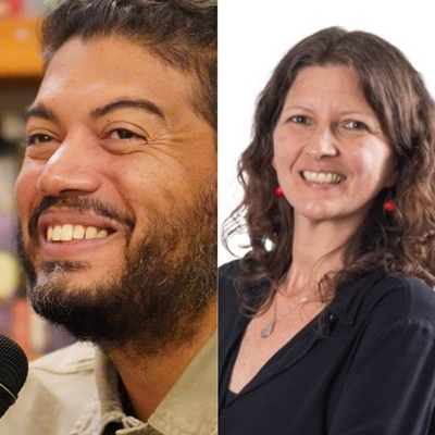 Frank Báez in conversation with Graciela Franco