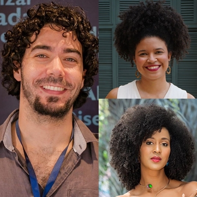 Pablo Muñóz, Laura Romero and Edna Liliana Valencia in conversation