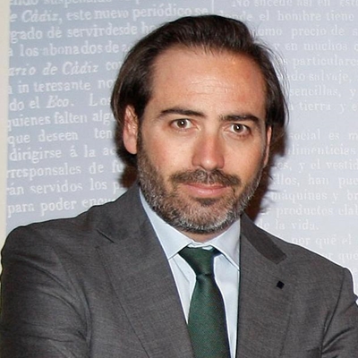 Javier Esteban con Alberto Grimaldi