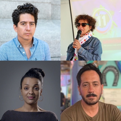 Daniel Alarcón, Mireille Fanon and Nesrine Malik in conversation with Mario Arriagada