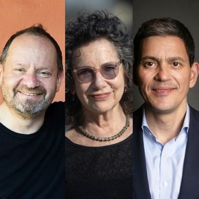 David Miliband, Susan Neiman and Philippe Sands talk to Misha Glenny