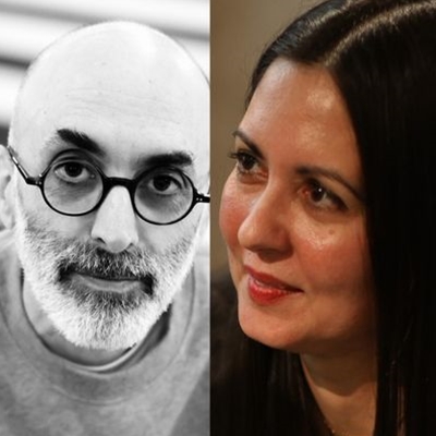 Liliana Colanzi and Eduardo Halfón talk to Ángel Gurría-Quintana