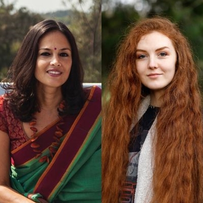 Tishani Doshi and Len Pennie