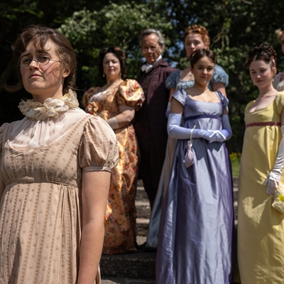 Ella Bruccoleri, Lucy Briers, Jane Tranter and Sarah Quintrell