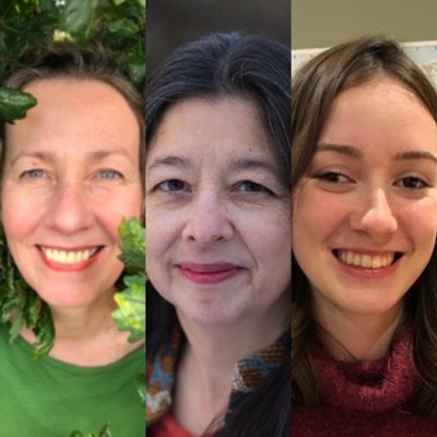 Jules Acton, Anita Roy and Tamara Ullyart talk to Andrew Simms