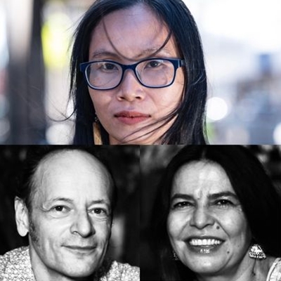 Nha Thuyên with MontenegroFisher, Wanda O’Connor and Lowri Hedd Vaughan