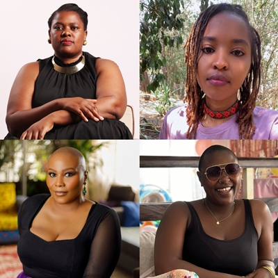 Dr. Portia Malatjie, Muthoni Mwangi and Wana Udobang in conversation with Abigail Arunga Dr. Portia Malatjie, Muthoni Mwangi and Wana Udobang in conversation with Abigail Arunga