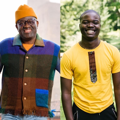 Alain Mabanckou in conversation with Nteranya Sanginga Alain Mabanckou in conversation with Nteranya Sanginga