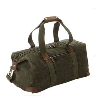 Heritage Waxed Canvas Weekender Bag
