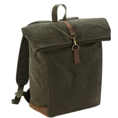 Heritage Waxed Canvas Back Pack