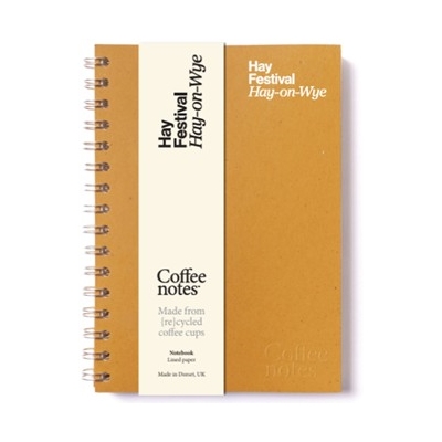 CoffeeNotes A5 Wirebound Lined Notebook