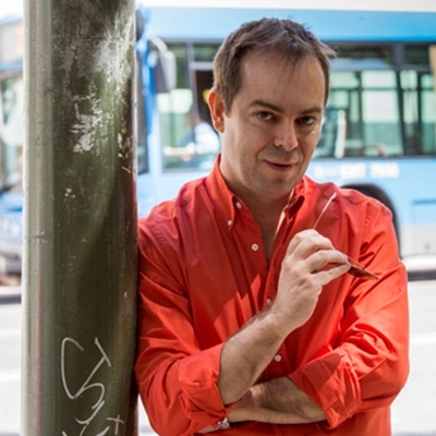 Vicente Alcañiz, Mar Domínguez and Javier Sierra in conversation with Carme Riera