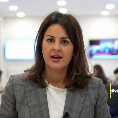 Ketty Garat, Manuel Jabois y David Mejía en conversación con Teodoro León Gross
