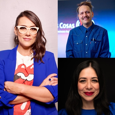 Paulina Chavira Mendoza and Juan Jesús Garza Onofre in conversation with Diana González